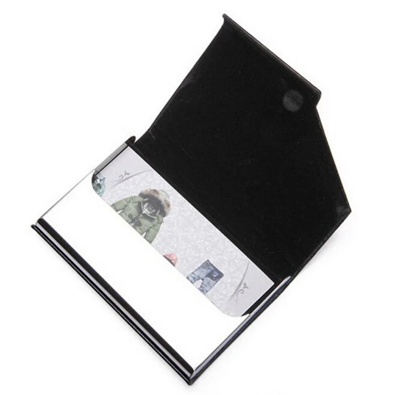 Женский кожаный бумажник со стальным карманом и RFID защитой|porte carte|card holder travelcredit