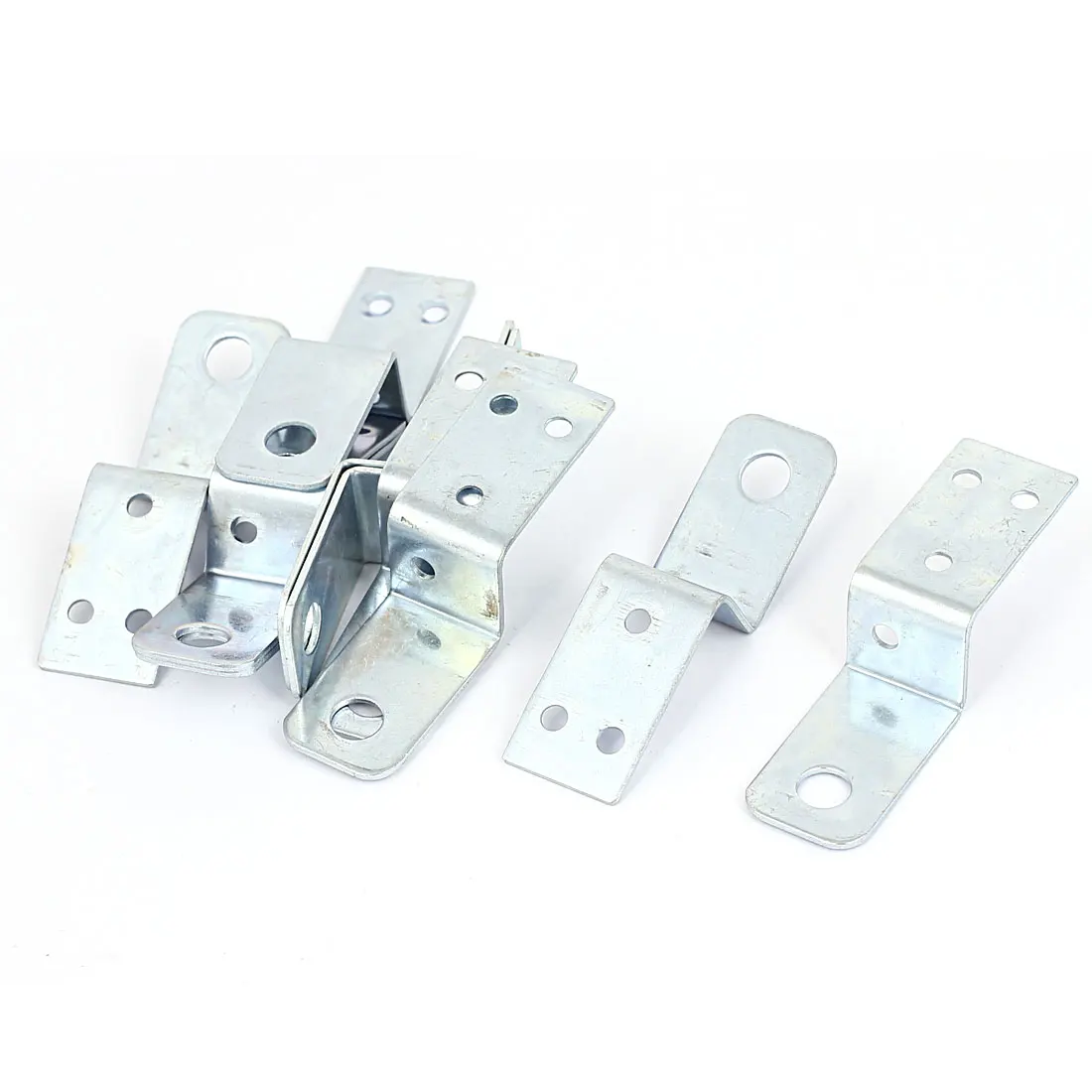 10Pcs Angle Brackets Furniture Shelf 70Mmx20mm Z Shaped Corner Brace