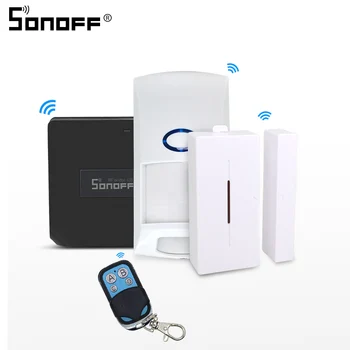 

SONOFF Bridge Wifi 433MHZ RF Remote Control RC Signal Converter Switch Wireless Sensor DW1 PIR2 Smart Home Security Alarm System