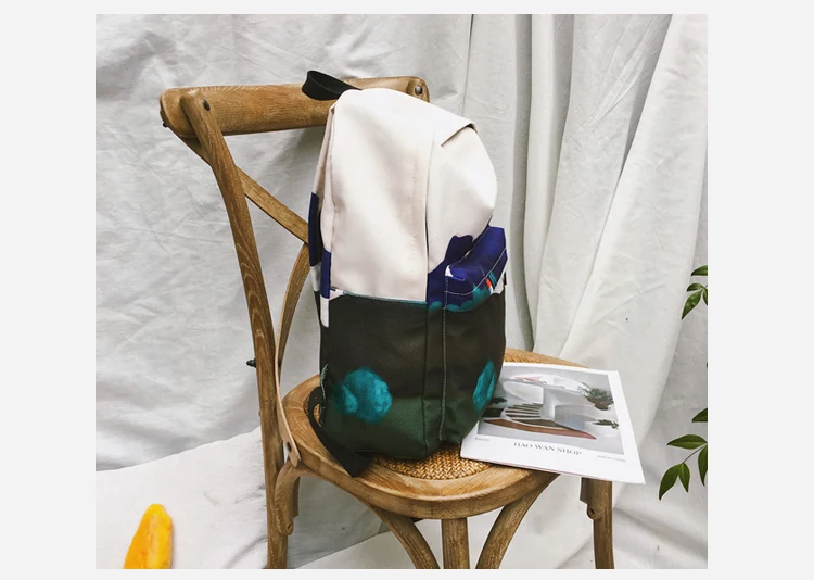 Menghuo Fresh Canvas Backpack Women Landscape School Bags for Teenagers Girls New Backpack Travel Bag Rucksack Mochilas Knapsack_34_29
