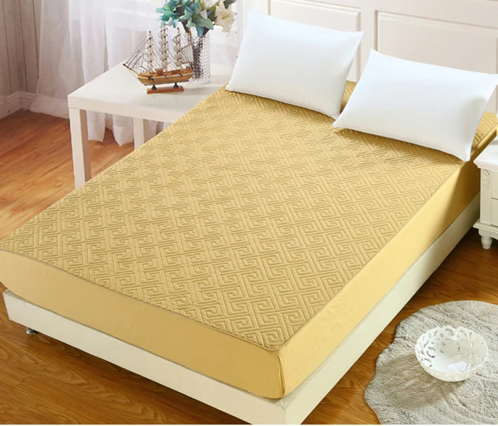 Thick warm fitted sheet bedspread twin full queen size winter