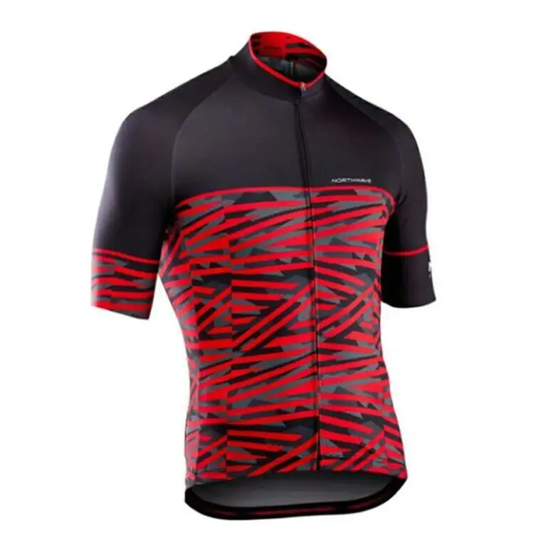 NW Men's Cycling Jersey Team MTB Short Sleeve Jerseys Breathable Mountain Bike Bicycle Jersey Clothing Sport Wear Shirt