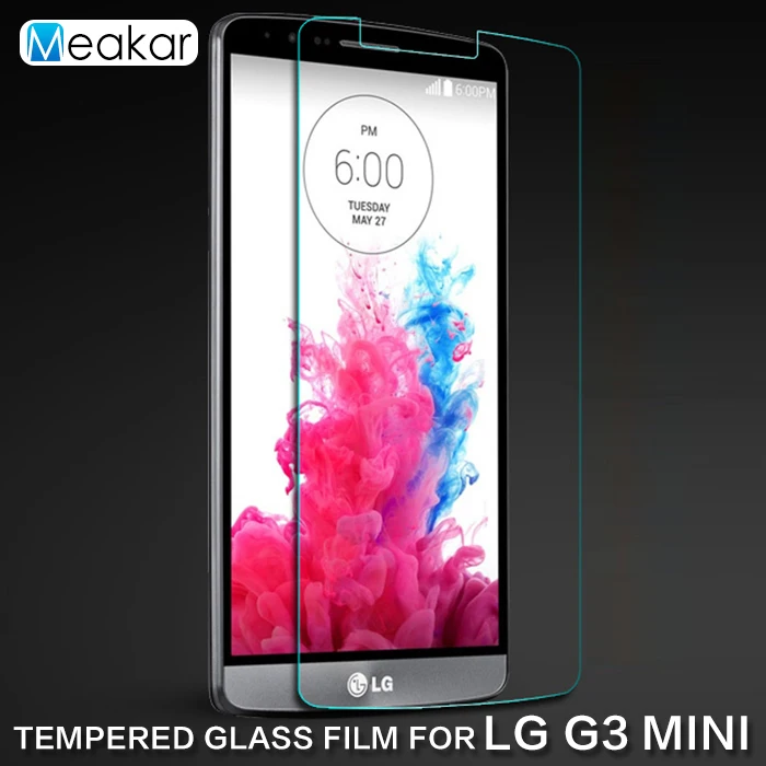 2.5D 9H стекло 5.0for LG G3 Beat закаленное защитная стеклянная пленка для экрана G3S mini D722 D725