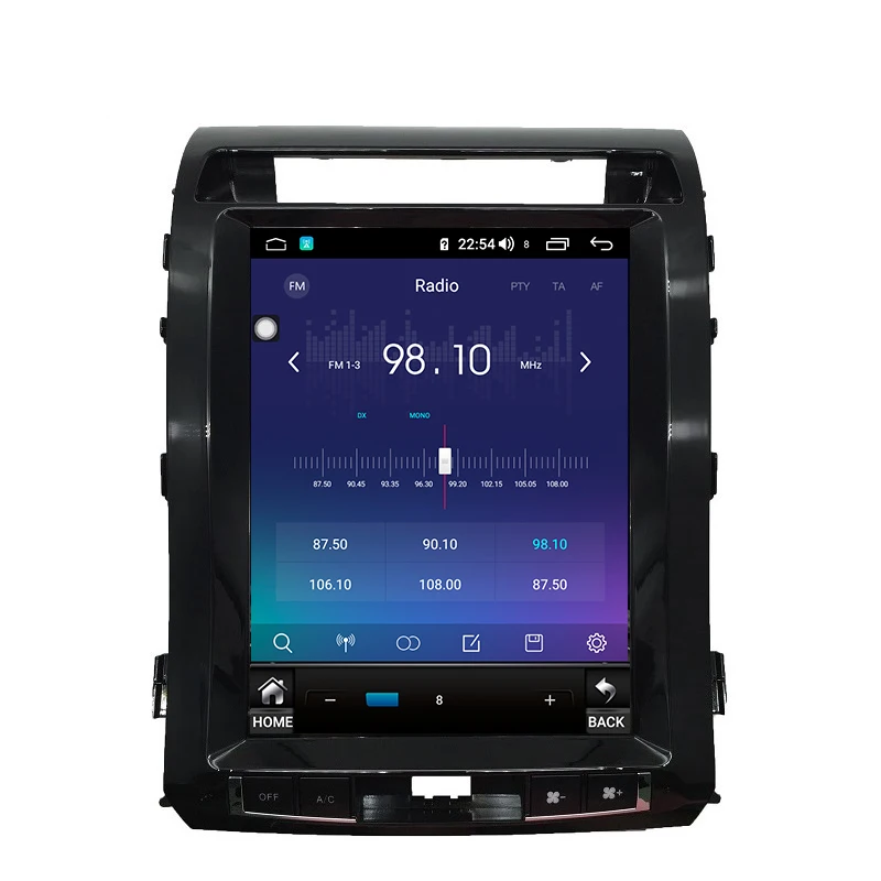 Android 8,1 4+ 64G 8-ядерный 12,1 дюймов gps навигатор для грузовиков автомобильный радиоприемник android 1 din для 2007- Toyota Land Cruiser