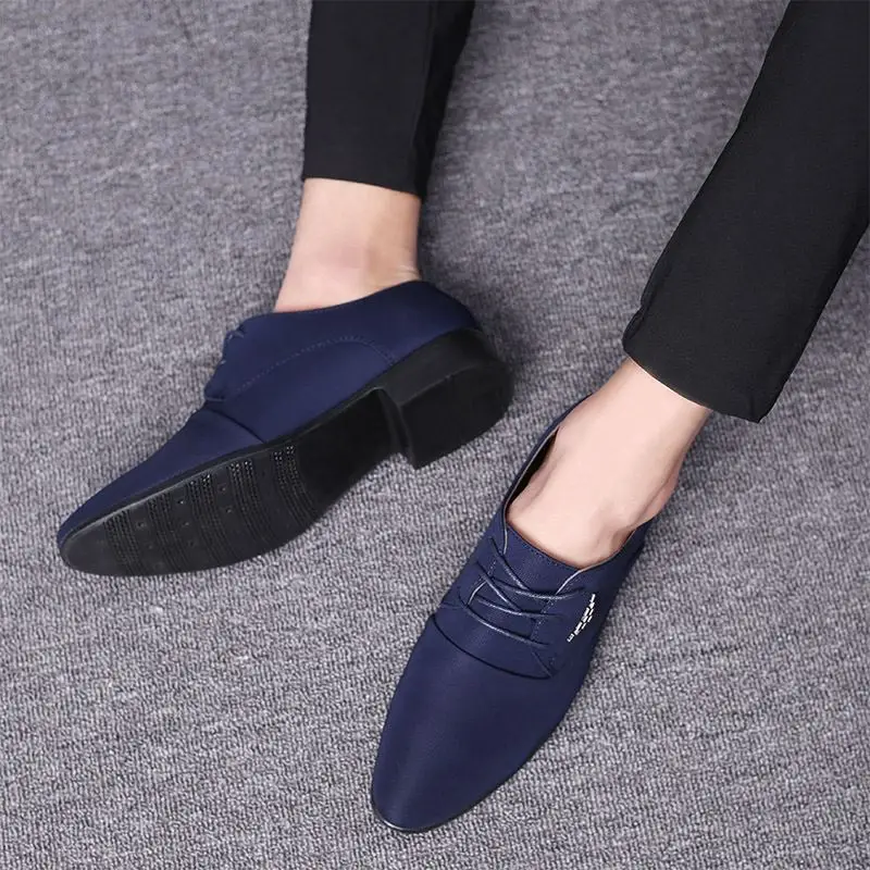 

Fashion Casual Men Shoes Light Sneakers Walking Shoes lace Up Flats DB128