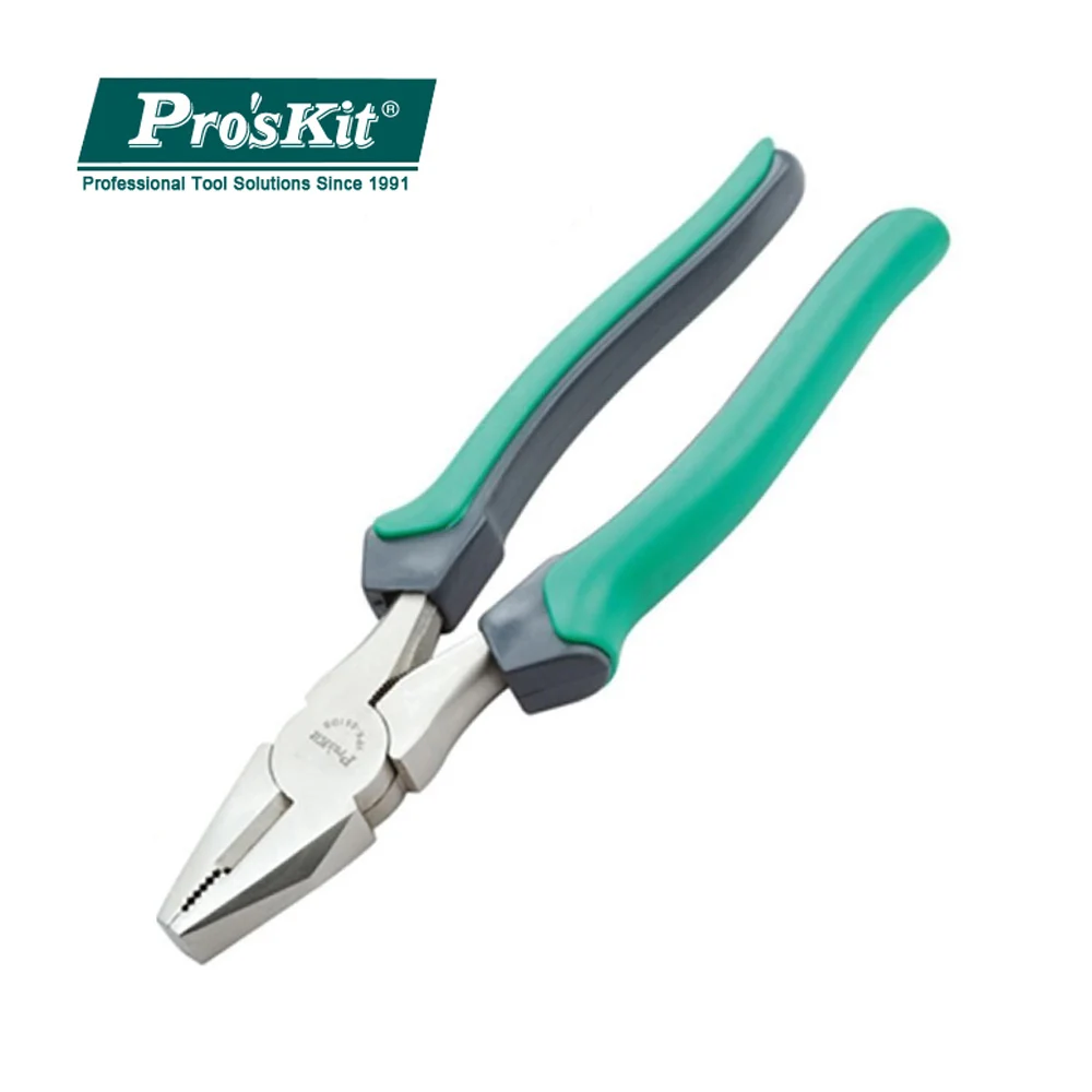 Pro'sKit многофункциональная Рабочая экономия стальной проволочный кабель провод боковой Наклонный резак режущие кусачки плоскогубцы электрика Инструменты для ремонта