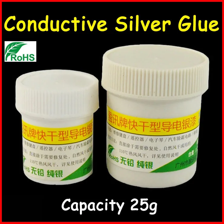 25g Conductive Silver Paint Glue for Repair Keyboard Repair Circuit PCB