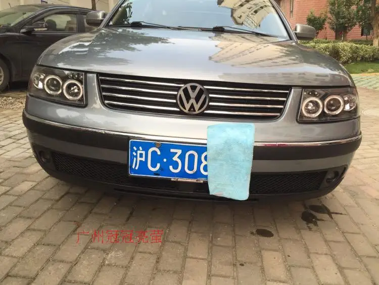 Стайлинга автомобилей фары 1998-2005 VW Passat светодиодный фар DRL Bi Xenon объектив Высокая Низкая луч парковка HID Туман лампа