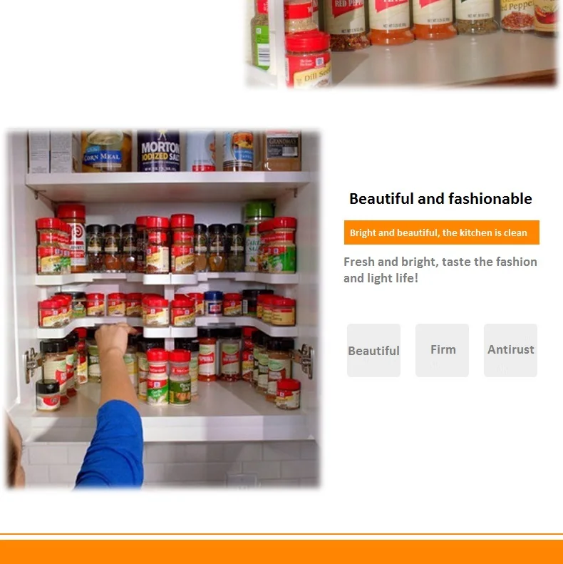 

2 Layer Stackable Storage Rack Organizer Pantry Pan Pot Organizer Kitchen Shelving Spice Jar Rack Shelf Accessories Kitchen Tool