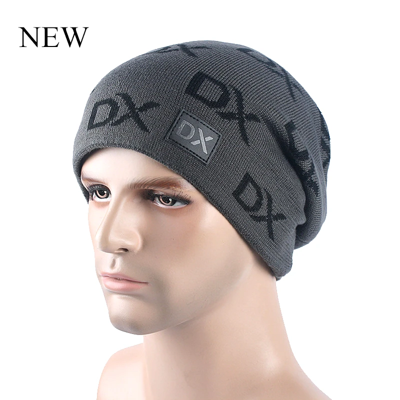 

Men caps Knit Knitting hats Fashion Cool Keeping Warm Men Hats Thickening Hedging Caps for men Winter hats