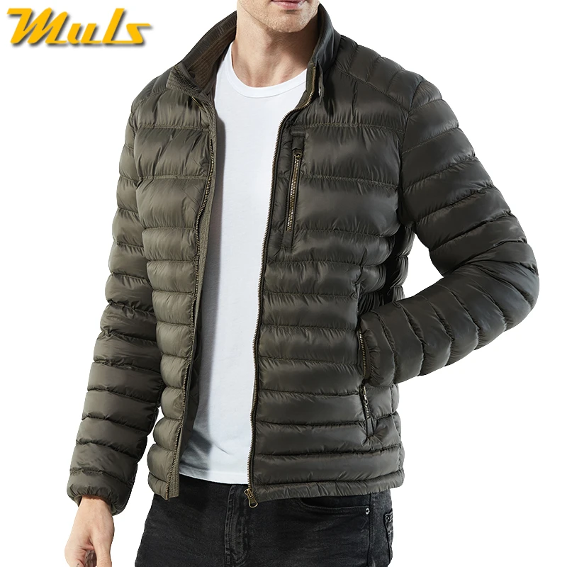

Brand Mens Jackets Wind Water Resistant Autumn Winter Stand Collar Male Jacket Coats Men Zipper Pockets US EU Size Machine Wash