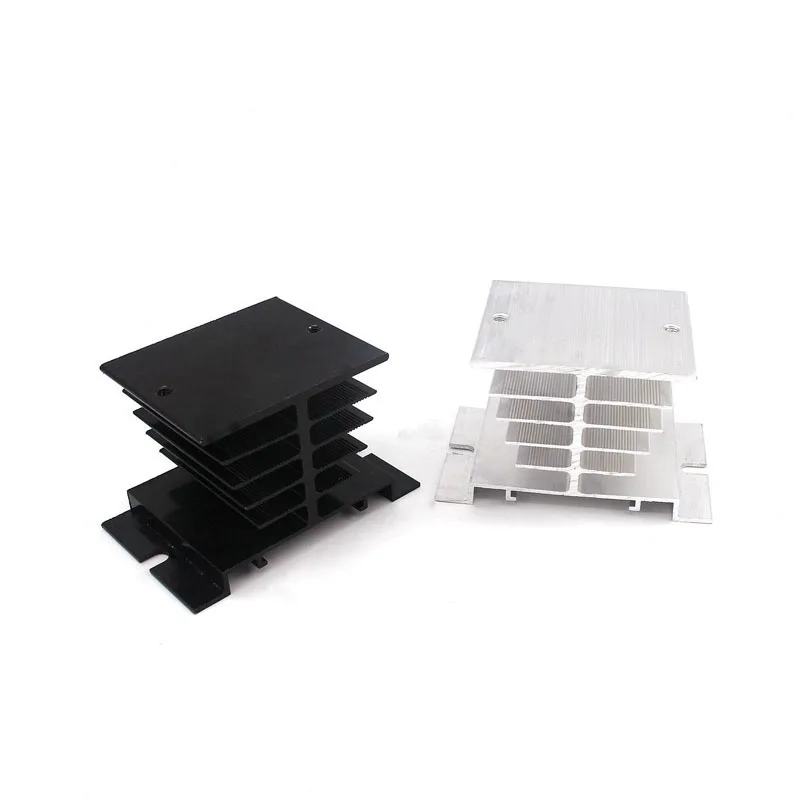 Dissipateur Thermique En Aluminium Pour Relais Statique SSR 10A-40A – Refroidissement Efficace