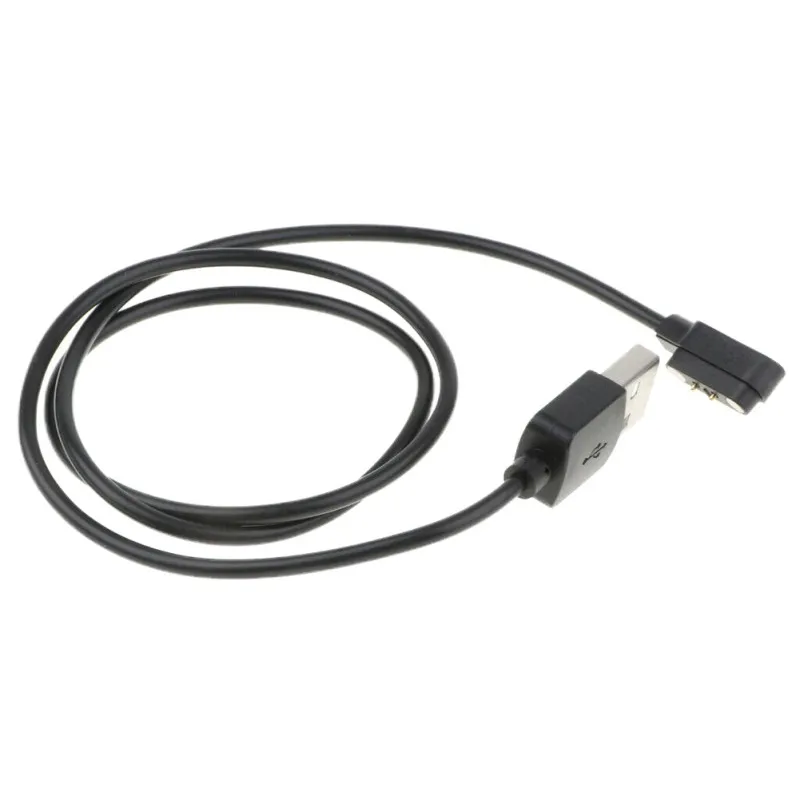 

Universal 2 Contacts Smart Bracelet Watch Magnetic USB Charging Data Cable Smart Accessories
