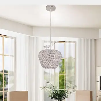 

Fashion's best-selling led lamps High-power 5W led chandelier lighting new crystal apple chandeliers led lustre light droplight