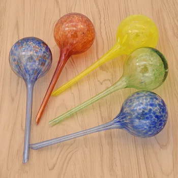 

100ml Glass Self Automatic Drip Irrigation Ball Lazy Watering Device Bulbs Globes Plant Flowers Bonsai Waterer For Garden