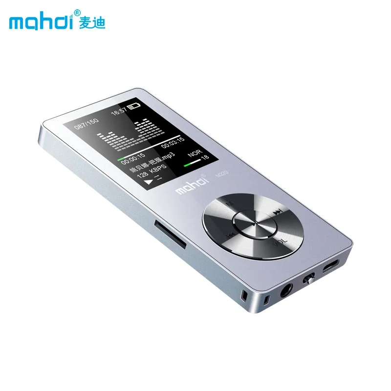Новый спортивный MP3 плеер с динамиком 8G 80 часов полностью металлический