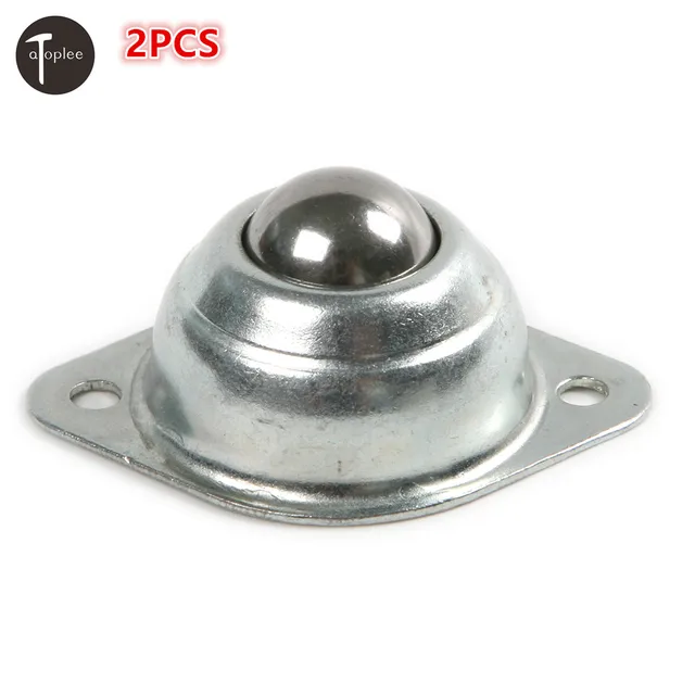 Atoplee 2 PCS Roller Blade Ball Bearings Wheels Silver Stainless Steel