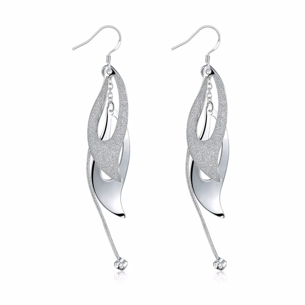 Plated Silver Earrings Fashion Jewelry Earrings Beautiful Earrings High