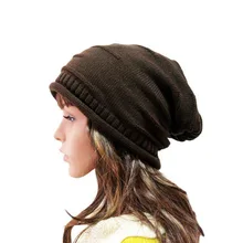 Новинка, шапка женская унисекс, хлопок, одноцветная, теплая, мягкая, в стиле хип-хоп, женские вязаные зимние шапки для мужчин, женские шапки для взрослых