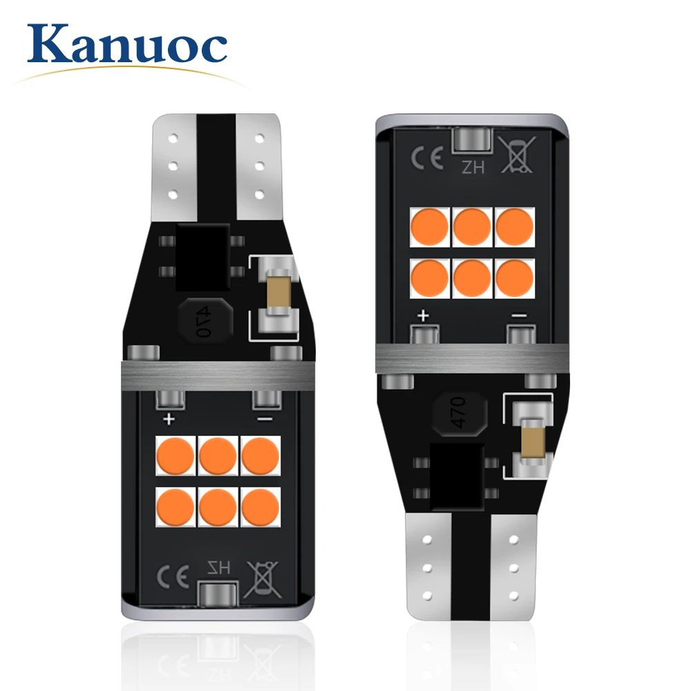 

2PCS 921 912 T15 W16W WY16W LED Bulbs Car Backup Reverse Turn Signal Lights for KIA Rio K2 K3 K5 K4 KX5 Cerato Soul Forte