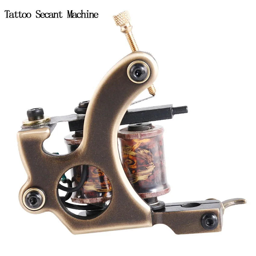 Tattoo Gun Rotary Tattoo Machine Motor 10 Wraps Coil Liner and Shader