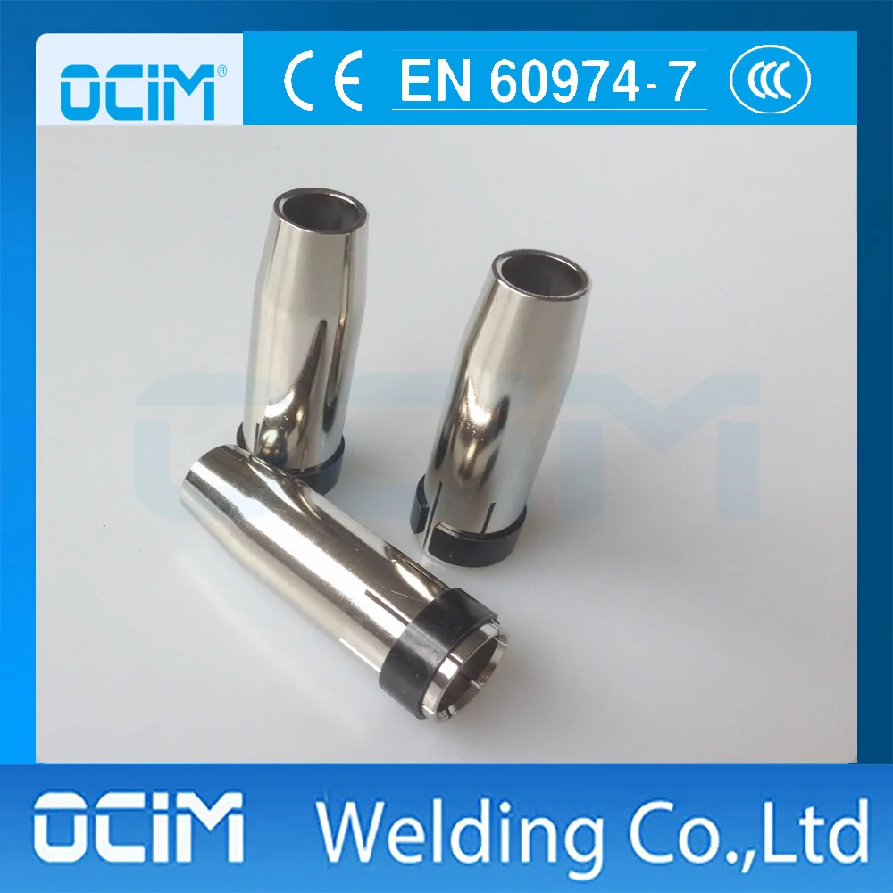 5PCS MB24KD Conical 12.5MM Mig Mag Copper Welding Nozzlein Welding