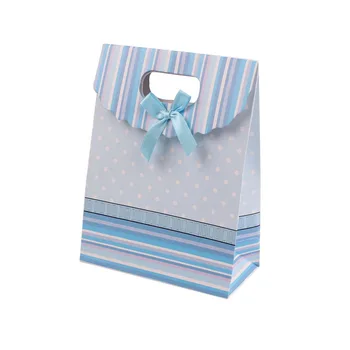 

16x12x6 cm Paper Gift bag with handle Wedding Party Favor Gift Bags For Party 24pcs