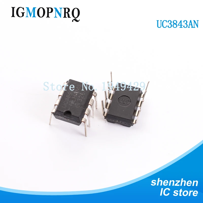 20 шт./лот UC3843B UC3843BN UC3843AN UC3843 3843 DIP8 DIP PWM импульсный преобразователь