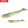 NOEB 90mm 4.5g Fishing Soft Lure 75mm 2.5g 6pcs/bag Silicone Fishing Lure Paddle Tail Artificial Shad Fishing Tackle S3118