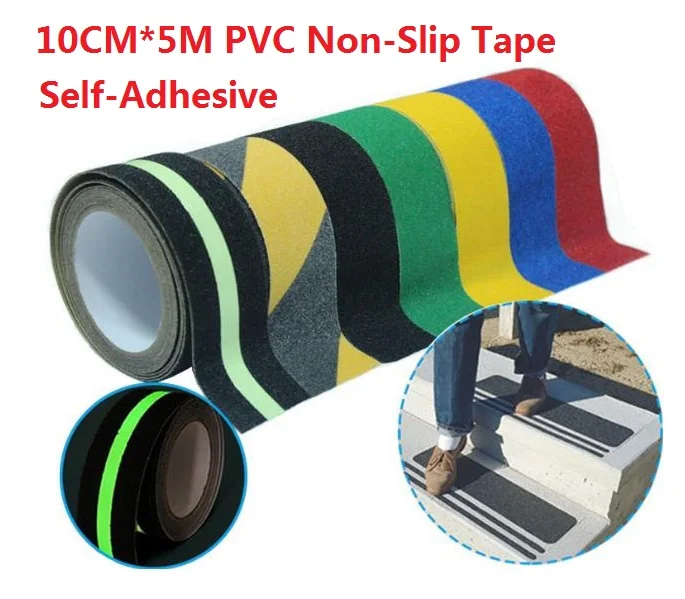 

10cm*5meters Anti-slip tape PVC self-adhesive wear-resisting stair steps Grind arenaceous prevent slippery sticker