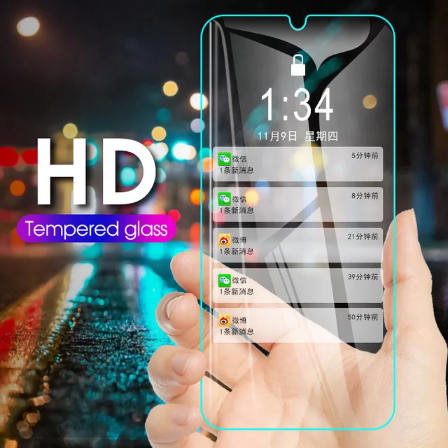 Закаленное стекло Realme 3 для OPPO Защитное экрана 2.5D 9 H закаленное защитная пленка |