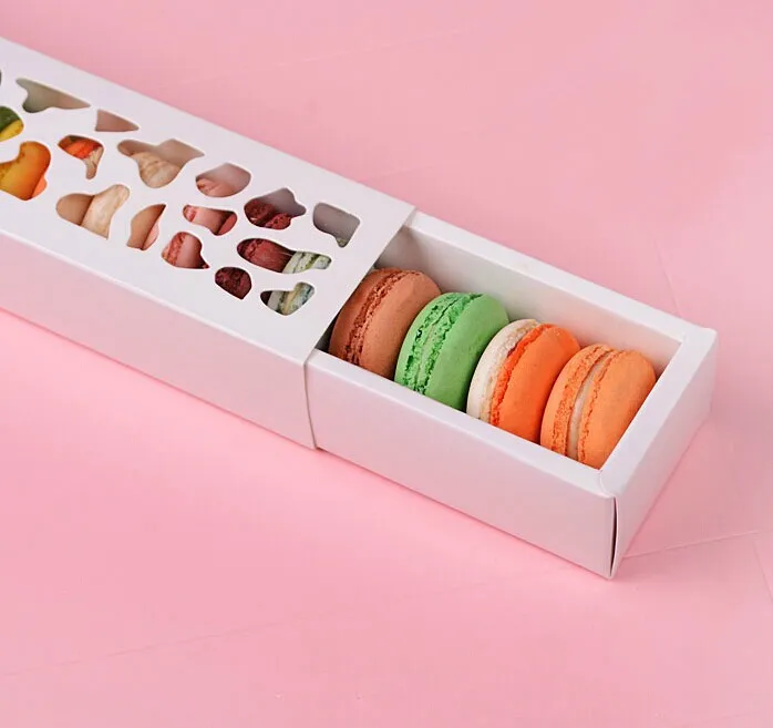 200pcs-Luxury-White-Long-Hollow-Macaron-Box-Cupcake-Container-Chocolates-Packing-Box-Baking-Package-cookie-box (2)