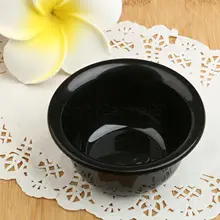 Современный дизайн черная пластиковая бритвенная щетка для бритья мыльница/кружка для бритвы рамка для бритья базовый салонный инструмент