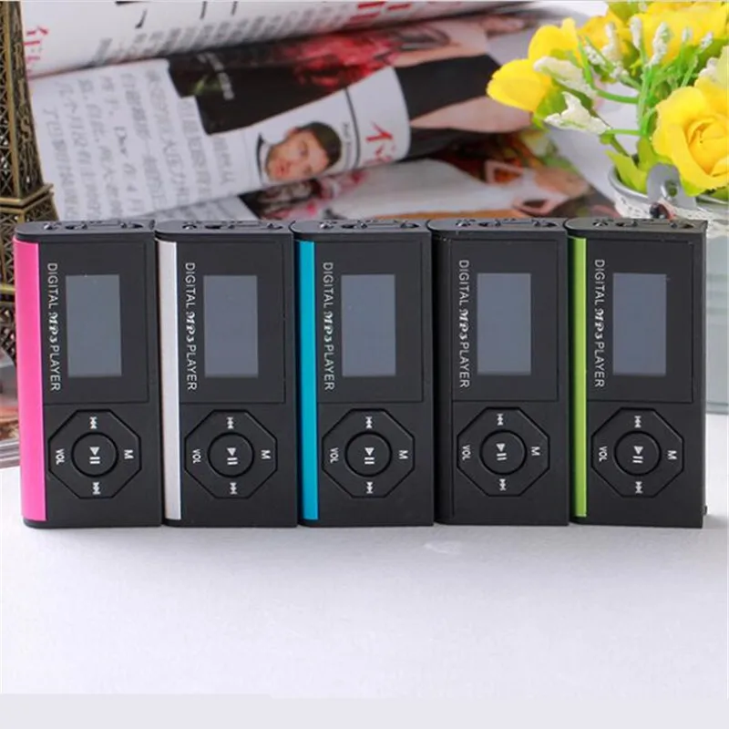 

Mini USB Flash MP3 Player LCD Screen Support Flash TF/SD Card Slot Digital mp3 music player