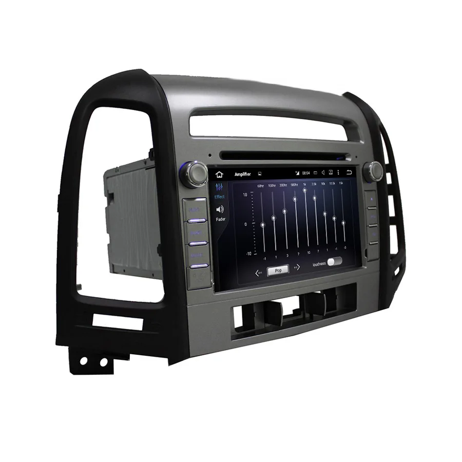 Top 8 Core 64GB rom Android 9.0 Navirider Car radio screen GPS Navigation for HYUNDAI Santa Fe IX45 06-11 bluetooth video Player 5