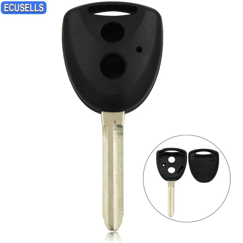 New Replacement 2 Button Remote Key Shell Case Fob Car Key Housing for