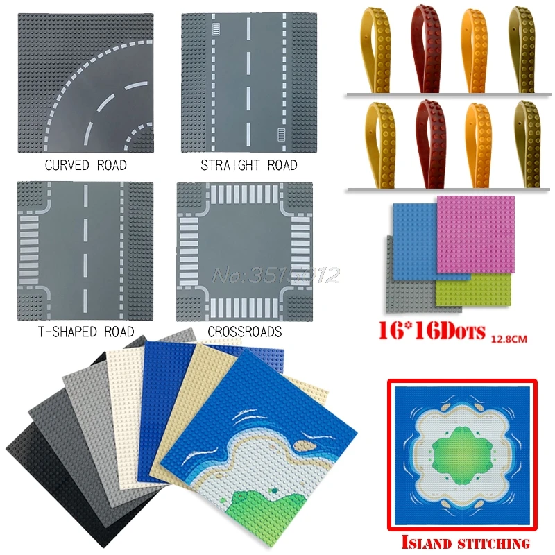 

Plaque Legoing Plate Creator 32*32 16*32 Toy Legoing Base Plate Figures Dots Adhesive Plastic Tape DIY Building Blocks Kids Toys