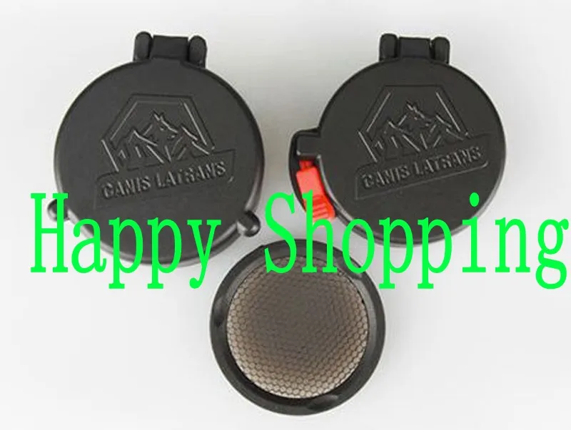 

Scope lens protective cover Flip Up Lens Covers comes with kill flash for rifle scope for hunting