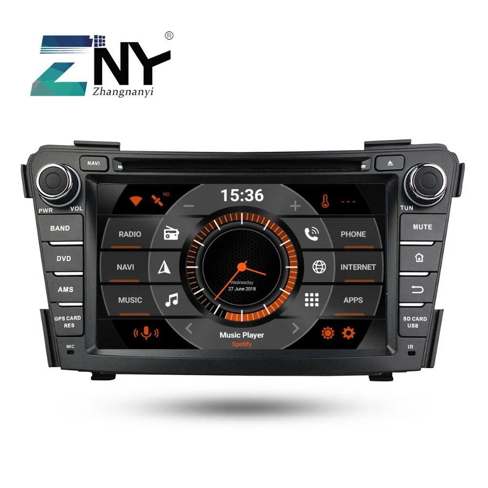 7 &quotHD Android 9 0 автомобильный DVD для hyundai I40 2011 2012 2013 2014 авто радио FM Wi-Fi DSP навигации