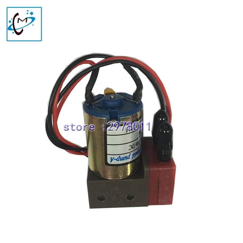 

2piece/lot JYY*PUA-10 small uv ink pump 24v 3w micro draphragm pump for infiniti phaeton crystakjet gongzheng ducan printer