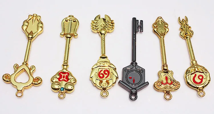 Fairy Tail 18pcs Set Keychain Lucy Key Chain Scale Free Pink Tattoo Heartfilia Sign Of The Zodiac Gold Key Free Shipping Fairy Tail Lucy Keystail Fairy Aliexpress