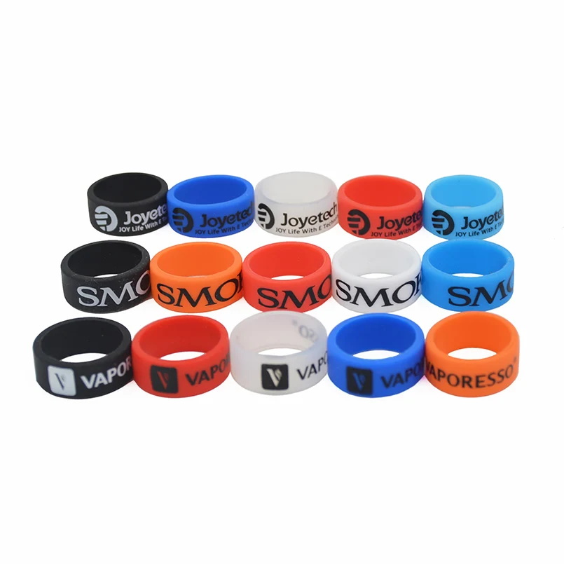 

10pcs/lot Vape Band Ring for Vaporesso/Smok/Joyetech tank box mod Vapor rings Decoration Electronic Cigarette Accessories For