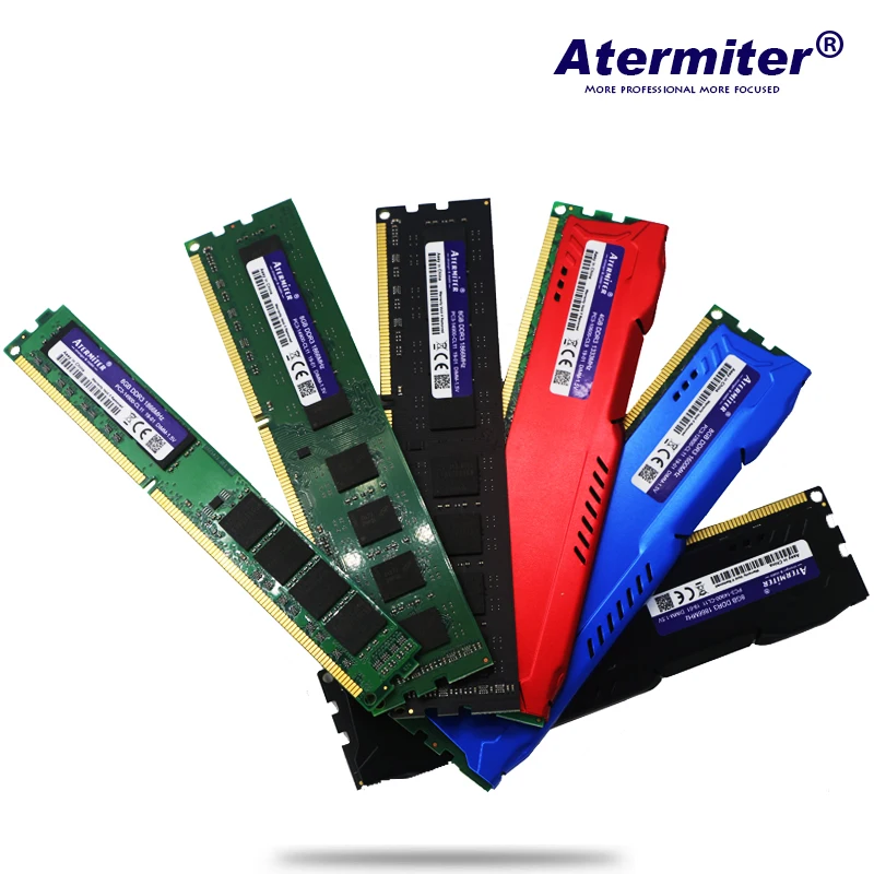 

Atermiter PC Memory RAM Memoria Module Computer Desktop DDR3 2GB 4GB 8GB PC3 1333MHZ 1600MHZ 1866MHZ 10600 12800 2G 4G 8G RAM