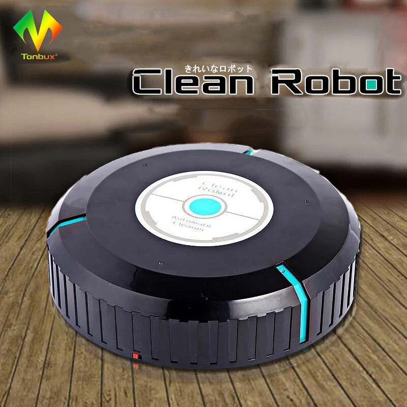 TonbuxSmartRoboticMopMicrofiberFloorCornersDustVacuumCleaner