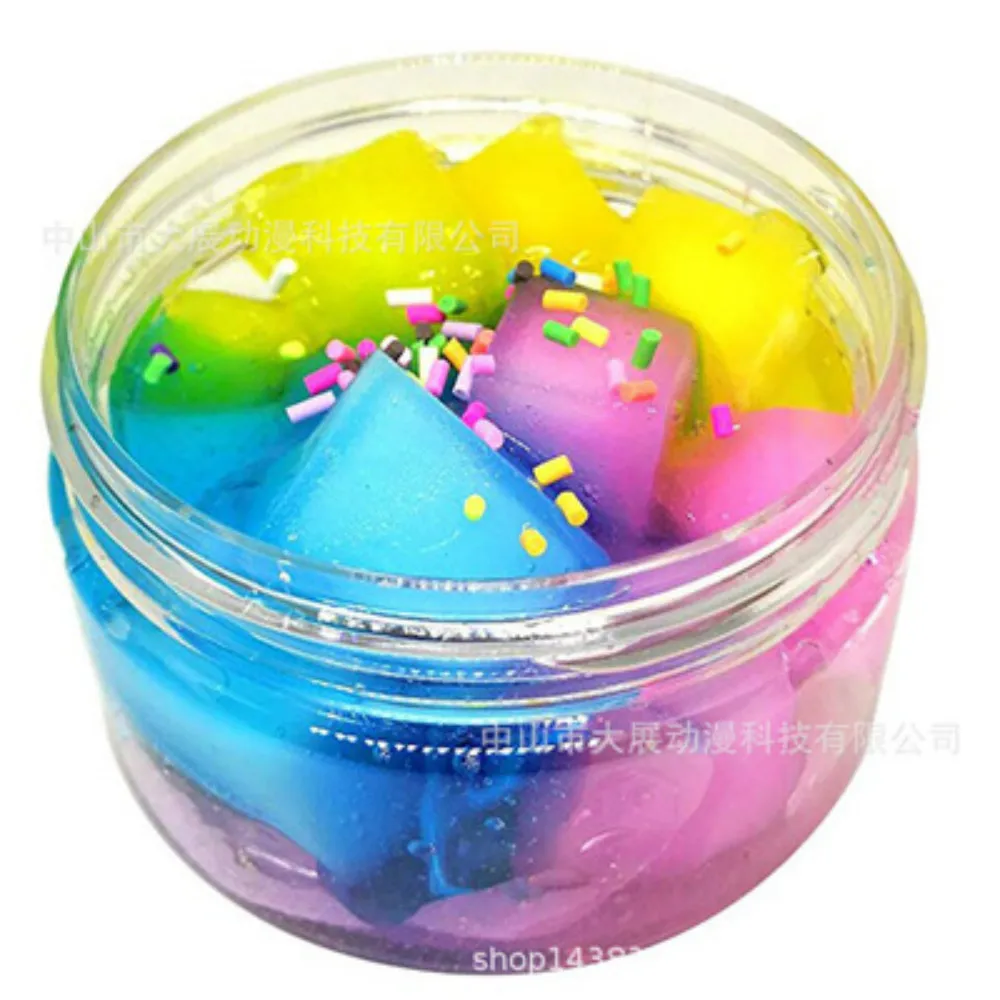 

DIY new slime coconut crystal putty silly putty poke putty 100ML