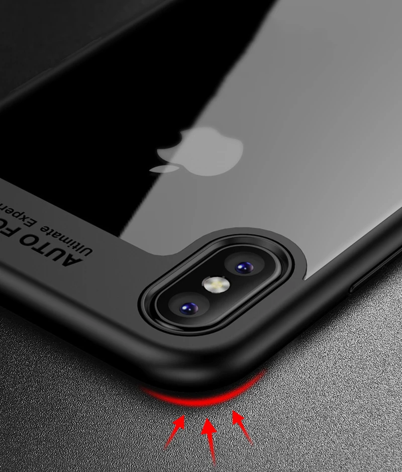 Силиконовые чехол для телефона для iPhone Xs Max 6,5 анти-стук раскладной; Мягкий ТПУ Защитная задняя крышка для iPhone XS X S XR 6,1 Fundas чехлы