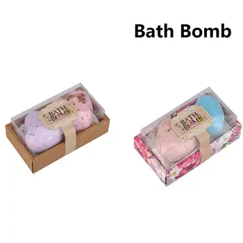 

1PC Bath Bombs Ball Natural Sea Salt Lavender Bubble Essential Body Scrub 2JY5