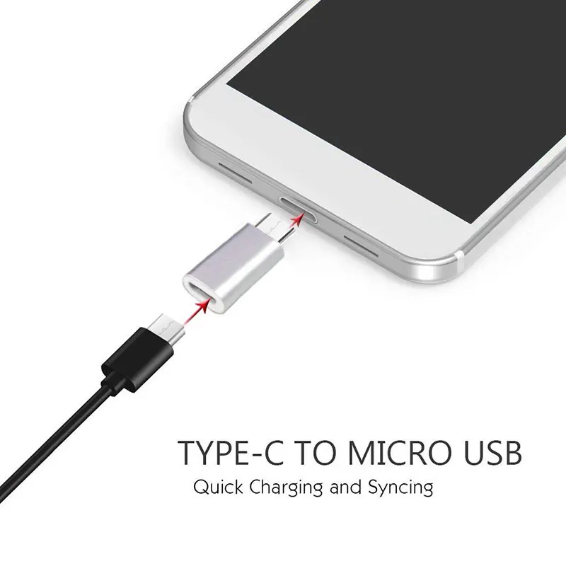 Ascromy 3 шт Тип C к Micro USB конвертер кабель адаптер для Xiaomi Mi Max Huawei Samsung Oneplus 6 T LG G6 Type c USBC