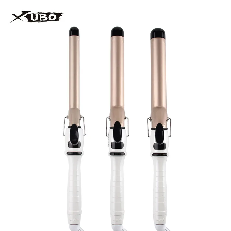 Three pieces of Professional Automatic Hair Curler Rollers Ceramic Cone Salon Curling Irons Wand Hairstyling Tool Electric Curly Three pieces of Professional Automatic Hair Curler Rollers Ceramic Cone Salon Curling Irons Wand Hairstyling Tool Electric Curly