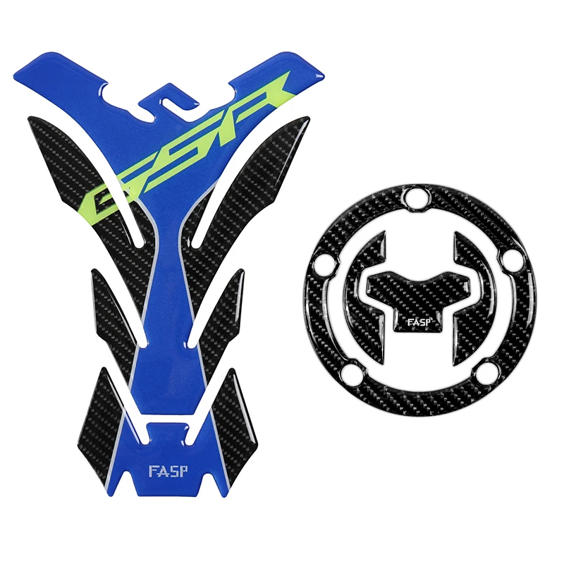 

5D Carbon Fiber Motorcycle Fuel Tank Pad Decals Gas Cap Sticker For SUZUKI GSXR250 GSX250R DL250 DL650 DL1000 GSX-S1000 18